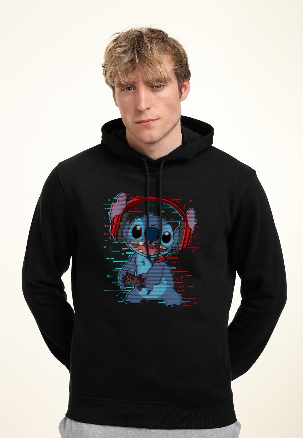 

Толстовка с капюшоном LILO STITCH STITCH GAMES Henry Tiger, черный