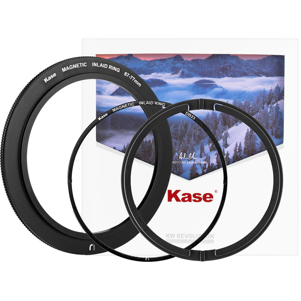 

Kase Wolverine Revolution Magnetic Step-Up Ring Kit 1141091012W