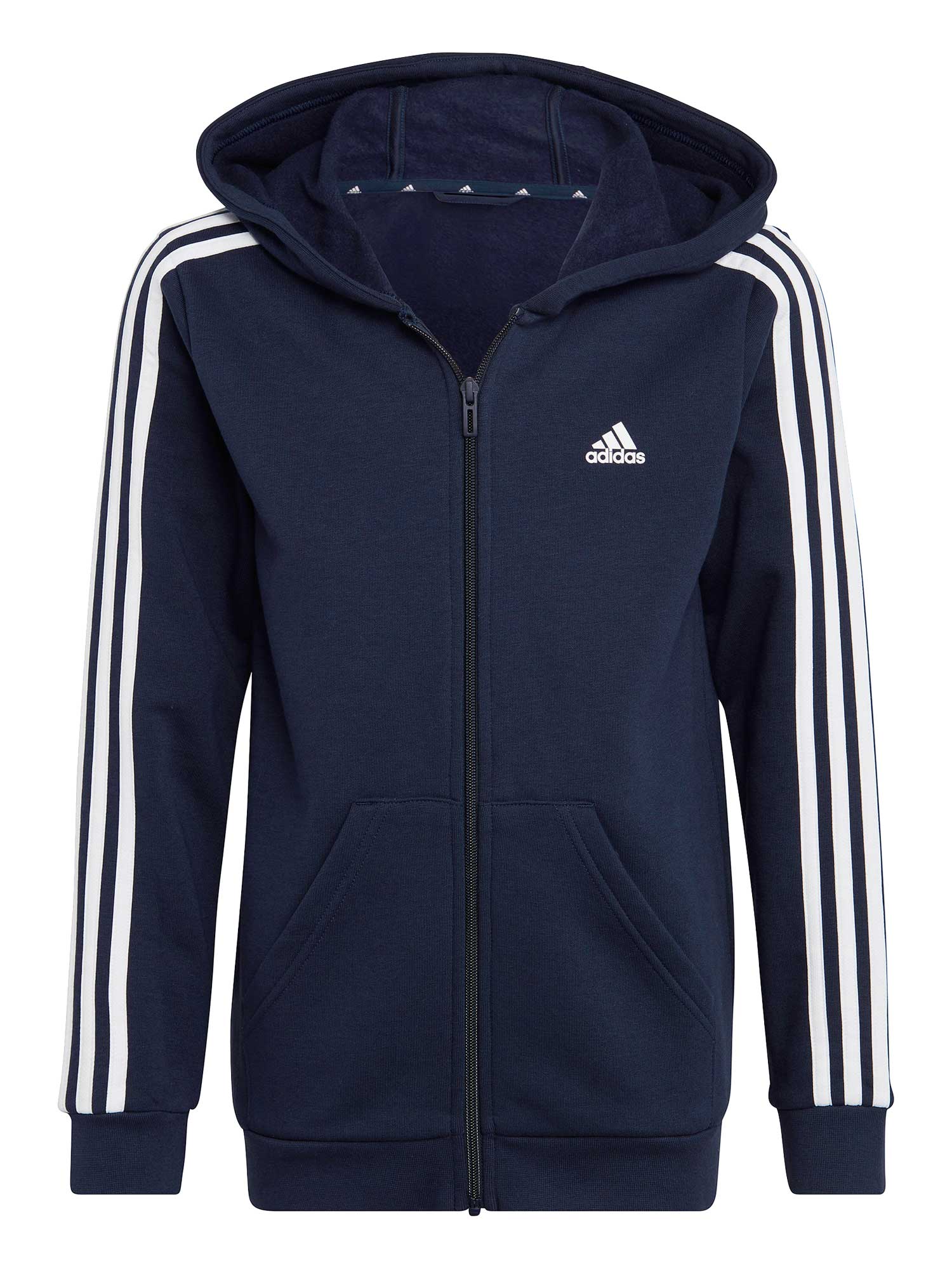 

Толстовка Adidas Sportswear Essentials 3-Stripes Fleece, синий