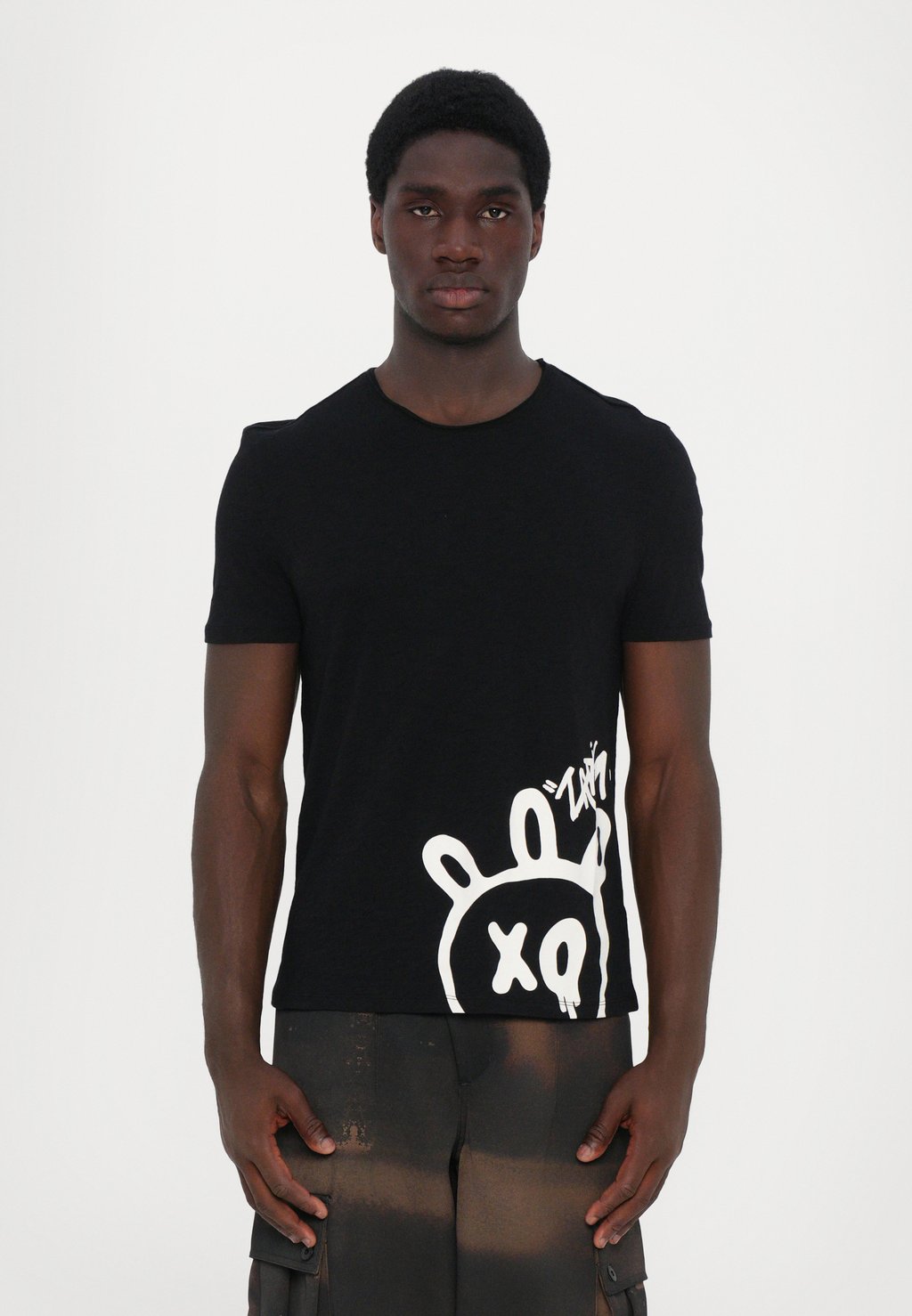

Футболка с принтом STOCKLY FLAMME UNISEX Zadig & Voltaire, черный