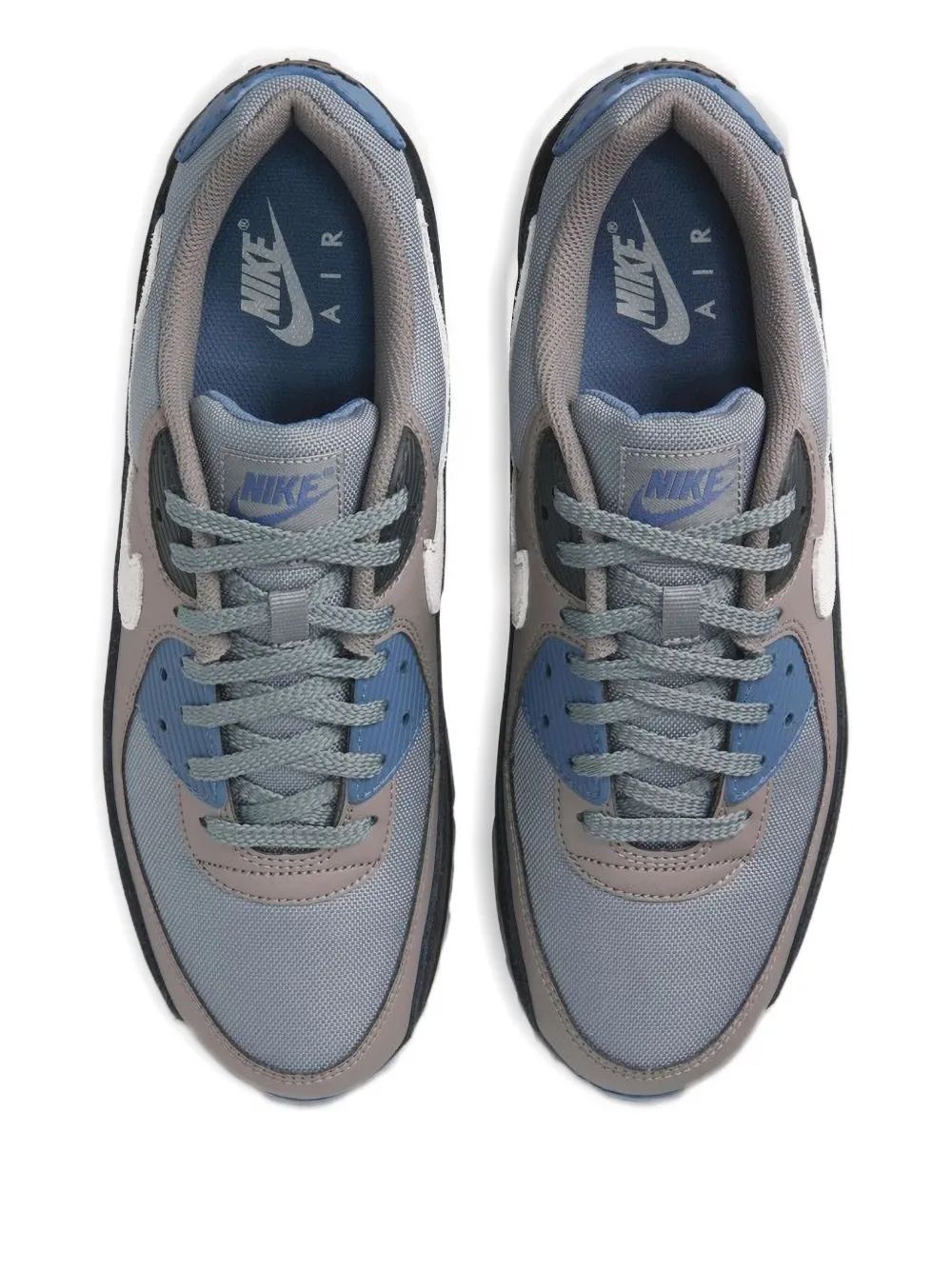 Кроссовки Air Max 90 Nike, серый — фото 4