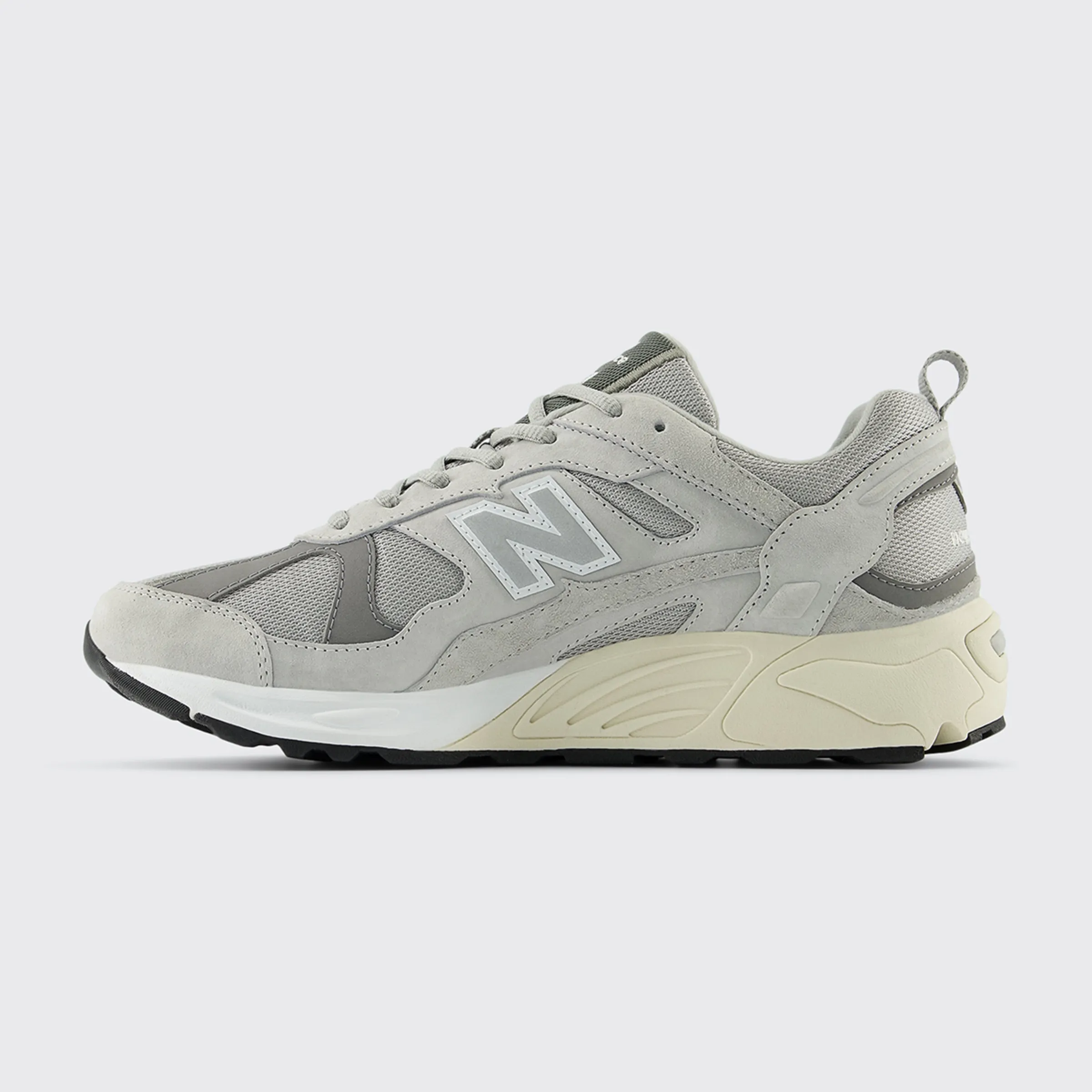 Кроссовки повседневные унисекс CM878MT1 New Balance, светло-серый — фото 4