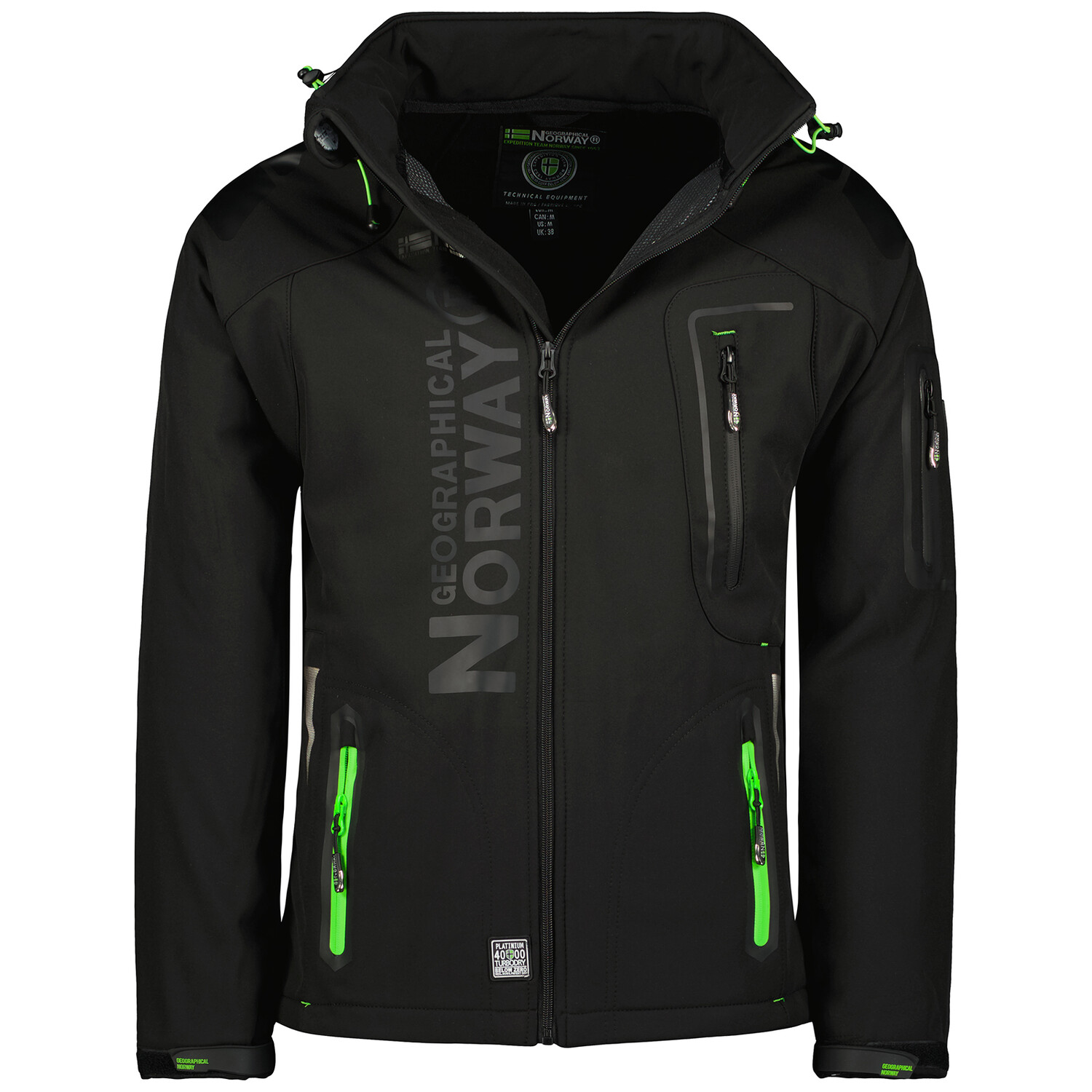 

Куртка Geographical Norway Softshelljacken, черный
