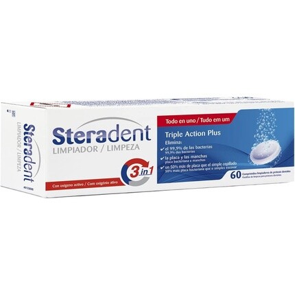 

Steradent Тройное действие плюс стандарт 60 таблеток