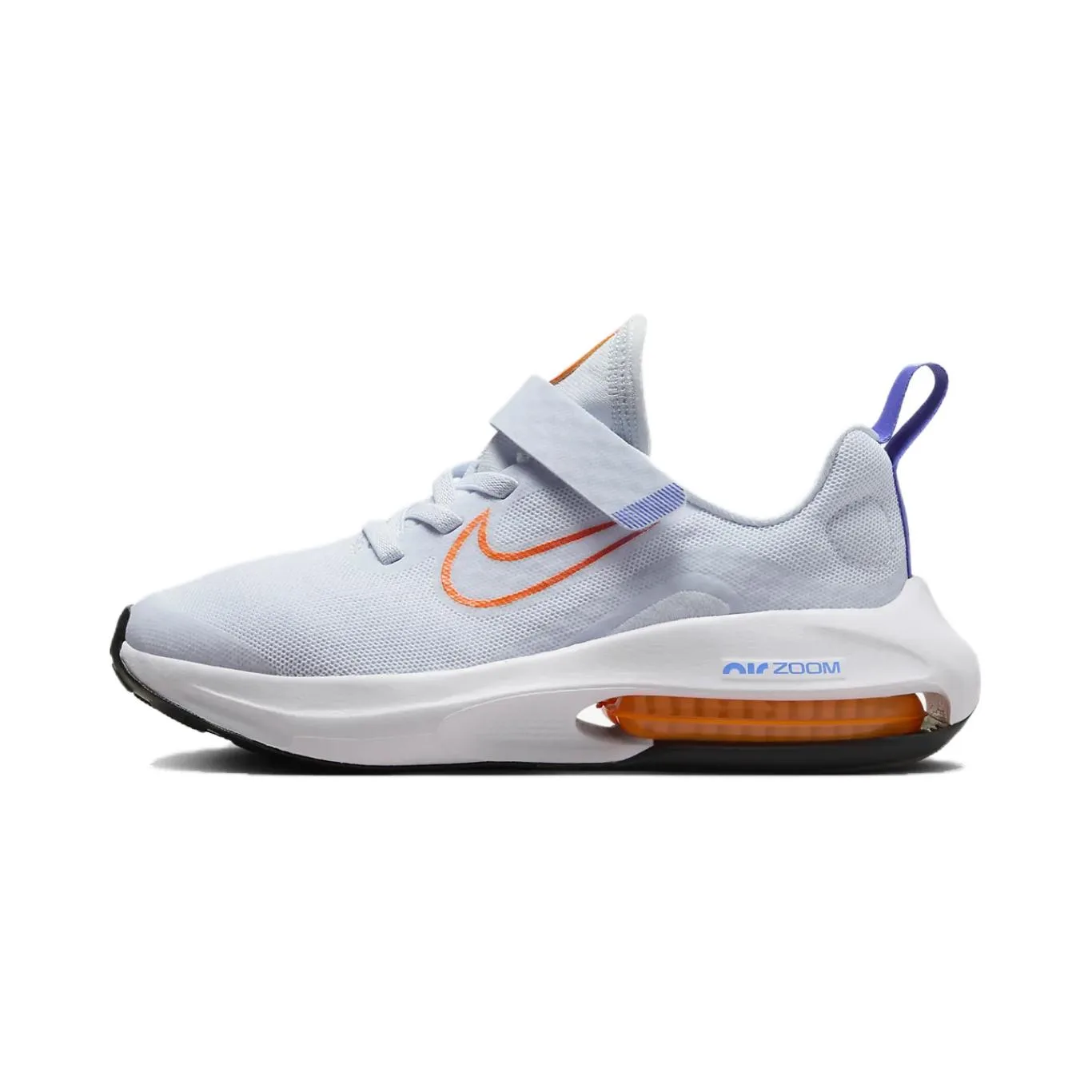 Air Zoom Arcadia 2 детские беговые кроссовки Pre-school Nike, серый/белый