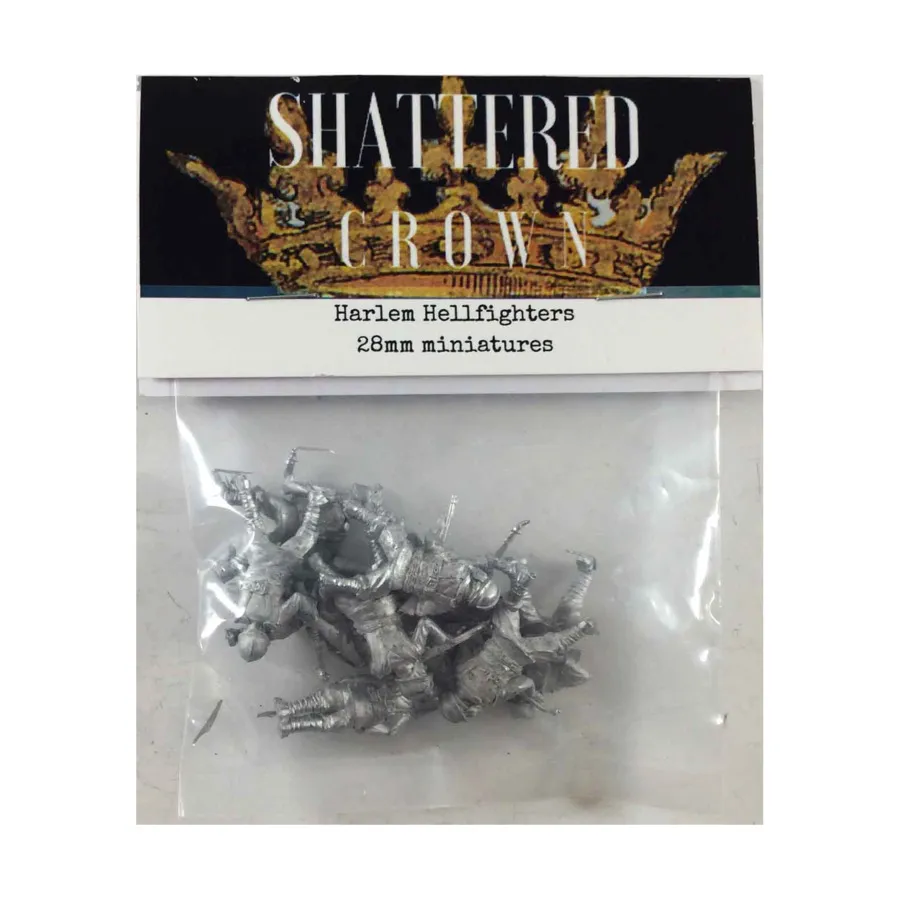 

США Гарлем Хеллфайтерс, WWI Shattered Crown Miniatures - USA (28mm)