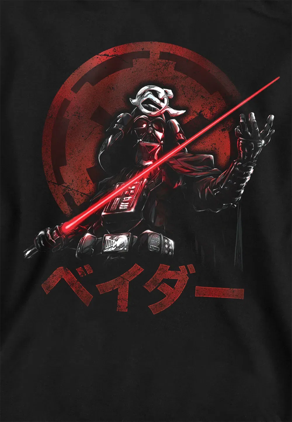 Детская худи Star Wars Visions Vader от Disney, черный — фото 2