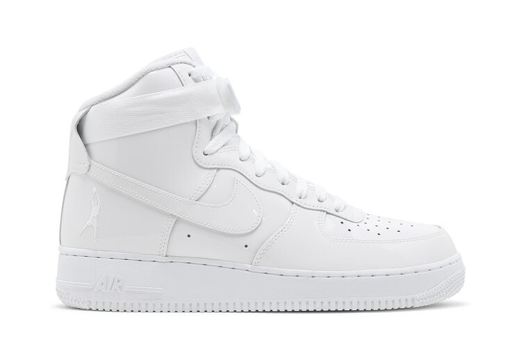 

Кроссовки Nike Air Force 1 High QS 'Sheed Triple White', белый, Белый;серый, Кроссовки Nike Air Force 1 High QS 'Sheed Triple White', белый