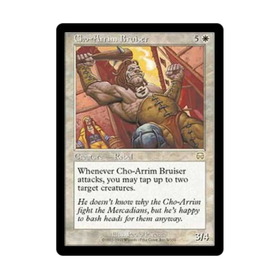 

CCG Чо-Аррим Громила (R), MTG - Mercadian Masques