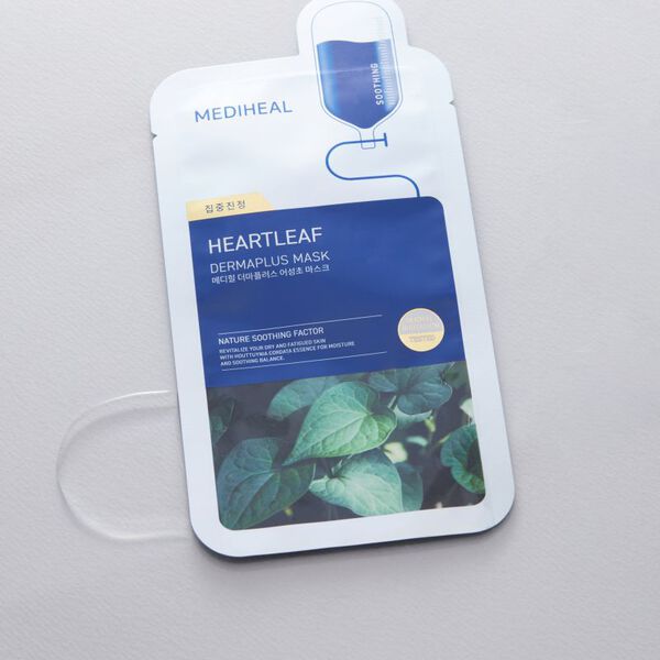 Эссенция Mediheal — Успокаивающая для лица, Dermaplus heartleaf, 22 мл — фото 4