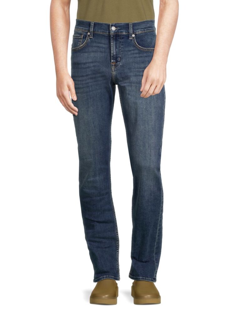 

Узкие прямые джинсы Slimmy 7 For All Mankind, цвет Champlin