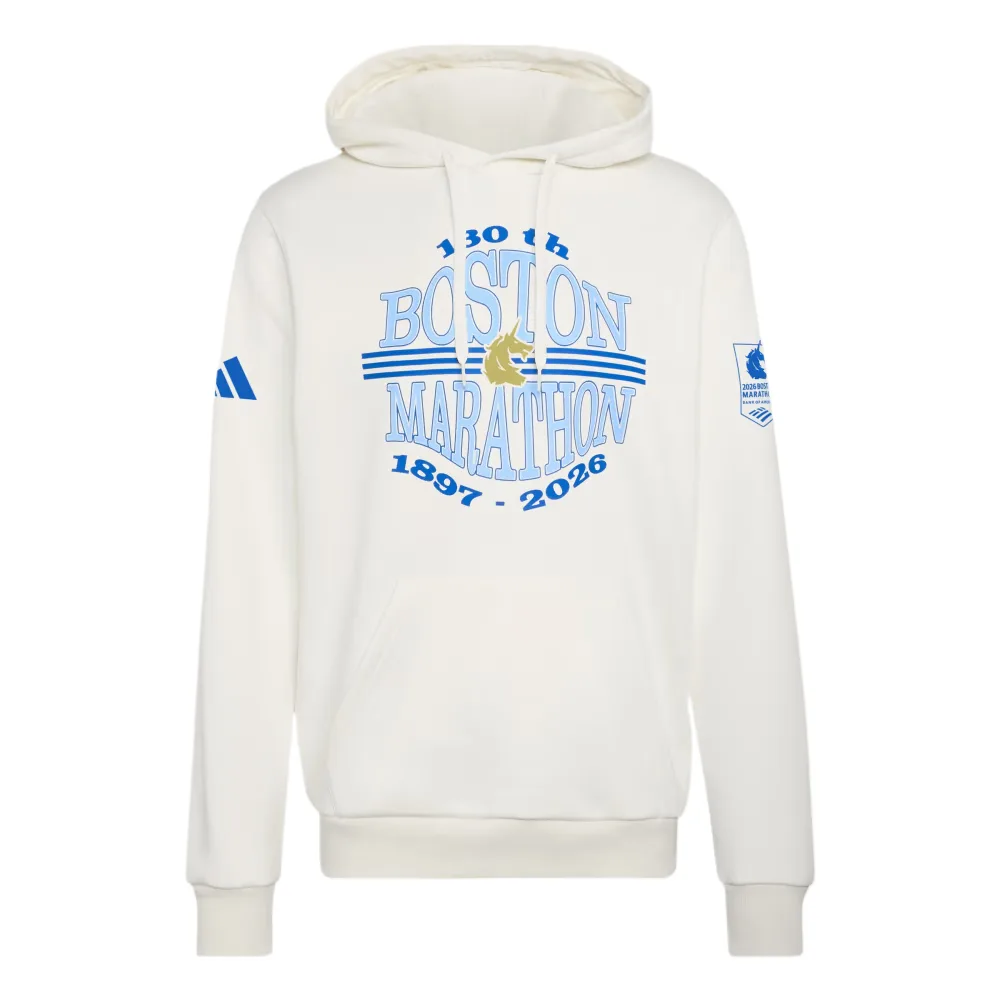 Толстовка Boston Marathon мужская Adidas, экрю