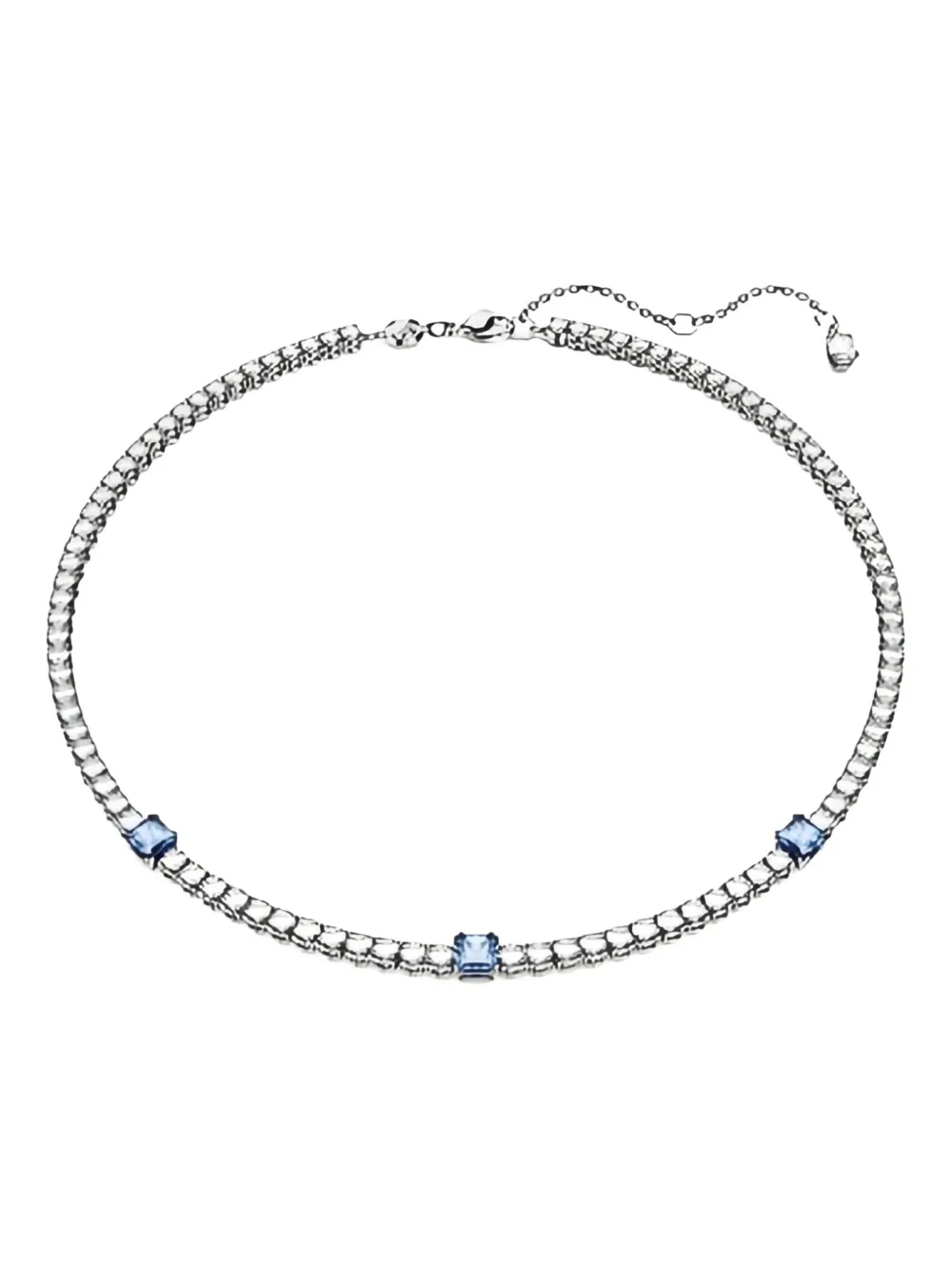 

Колье Matrix Tennis Swarovski, серебяный