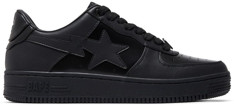 

Кроссовки BAPE GOAT x Bapesta M1 Removable Tassel 'Black', черный