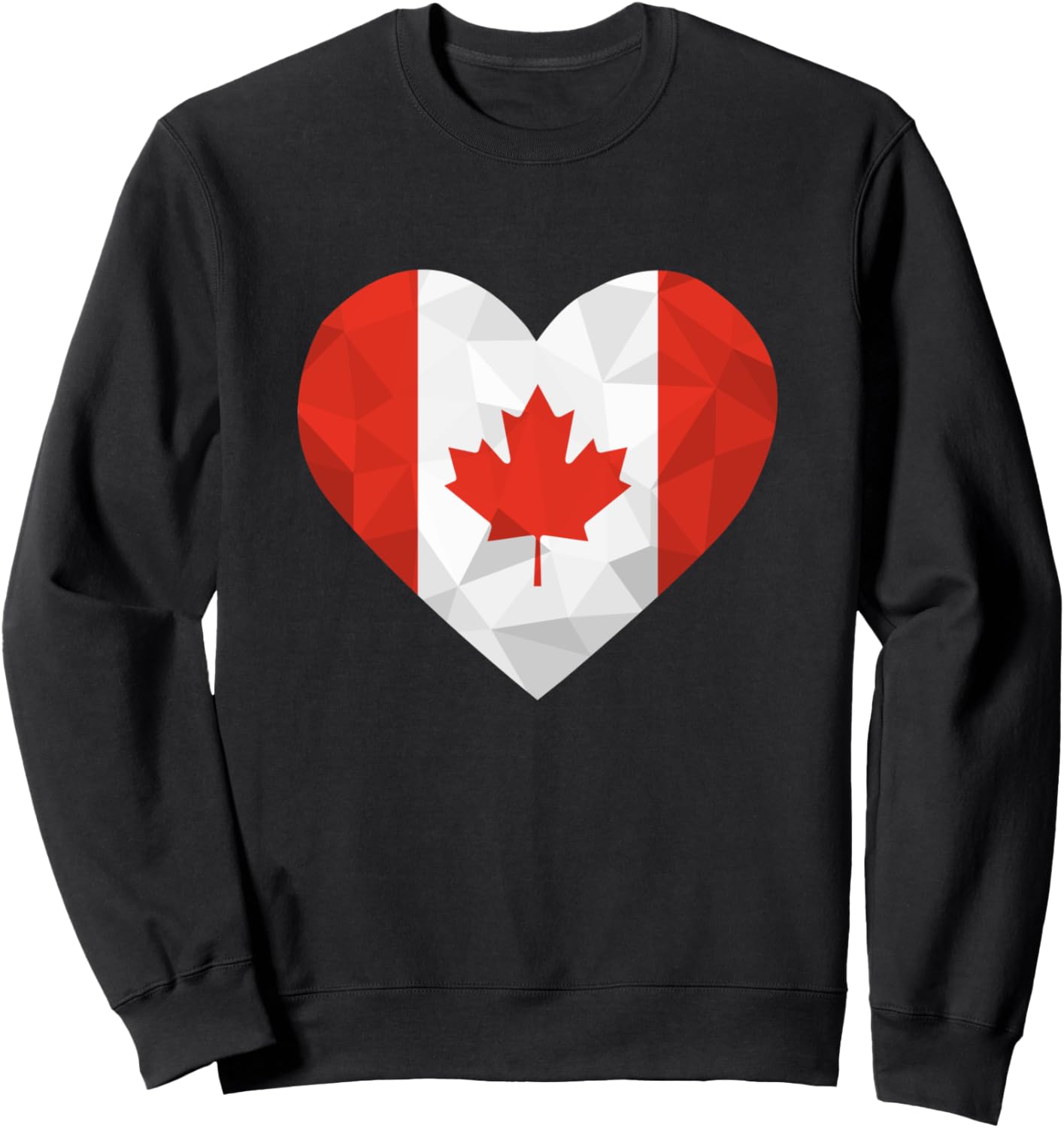 

Толстовка с надписью «Я люблю Канаду» и изображением сердца, выполненная в стиле «лоу-поли», для путешествий и отдыха в Канаде, черная (black 19-3911tcx), размер S Shirtbooth: Love Flags, Черный, Толстовка с надписью «Я люблю Канаду» и изображением сердца