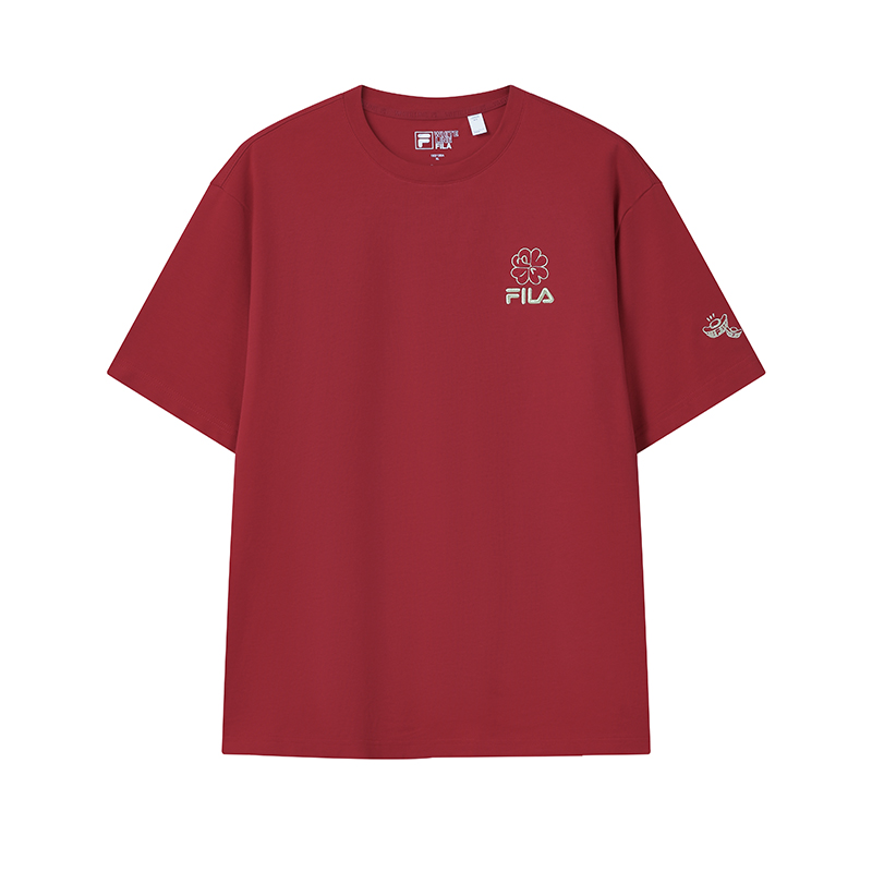

Оригинальная футболка Unisex Red FILA, красный