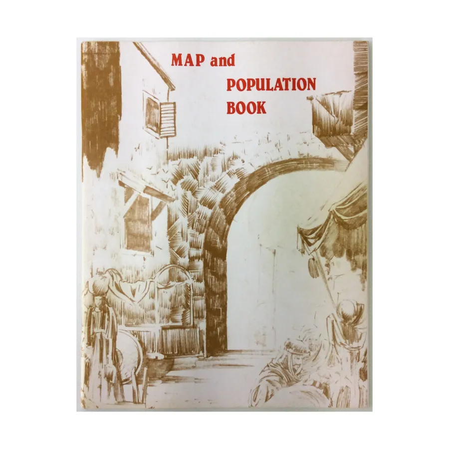 

City State of the Invincible Warlord - Map and Population Book, City State of the Invincible Overlord (Mayfair Games), мягкая обложка