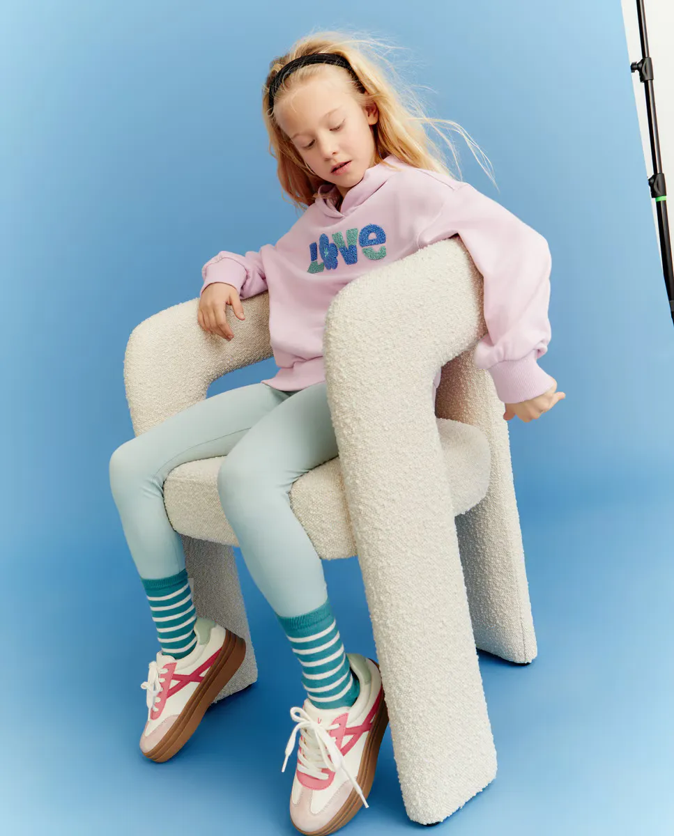 

Базовые леггинсы для девочек Kids El Corte Inglés, цвет 582 Verde agua