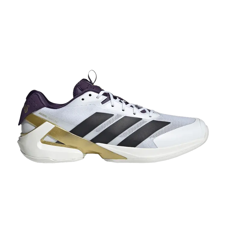 

Кроссовки adidas Adizero Ubersonic 5 'White Black Aurora Plum', белый