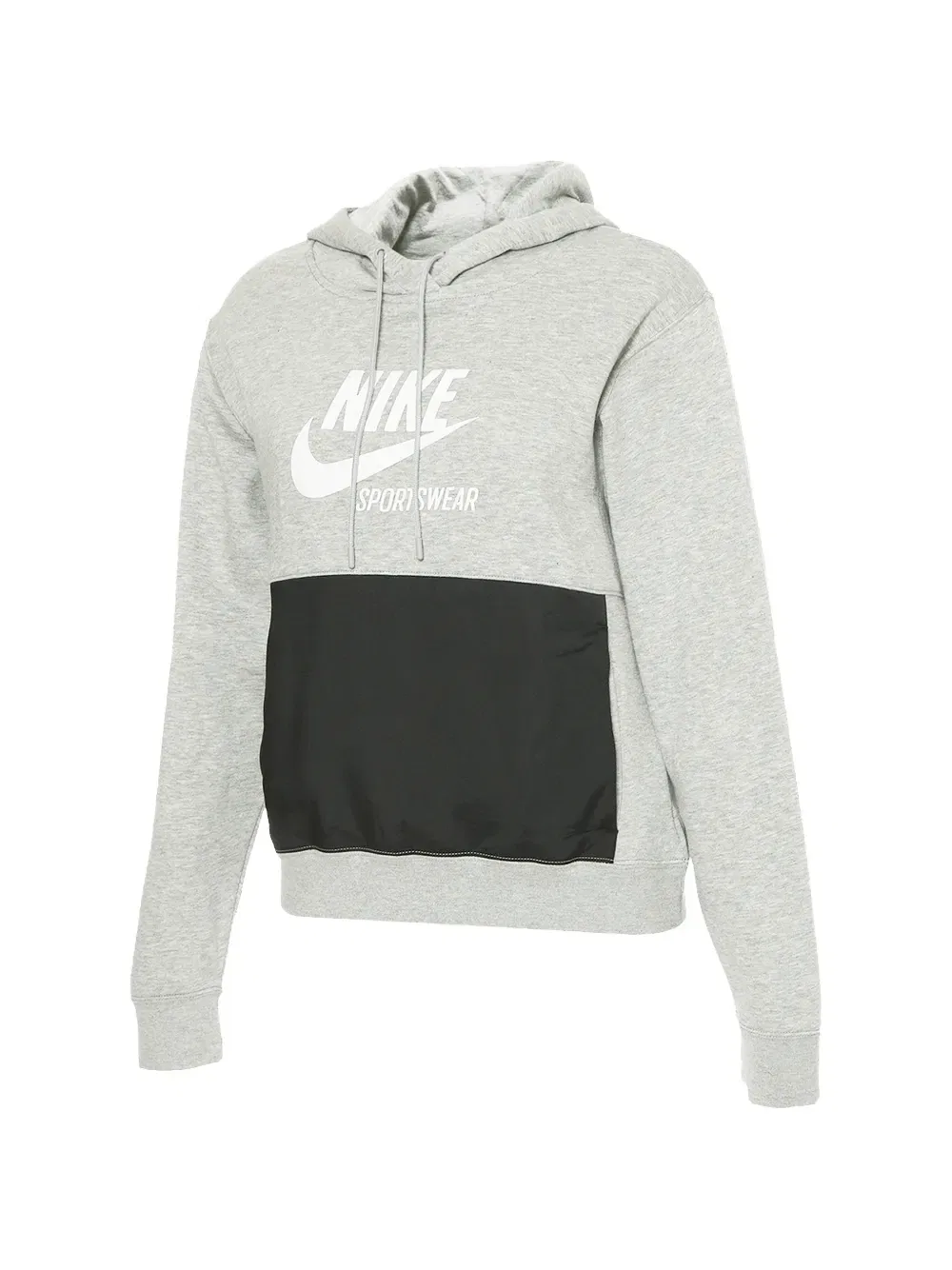 Толстовка с капюшоном из флиса Heritage Nike, серый