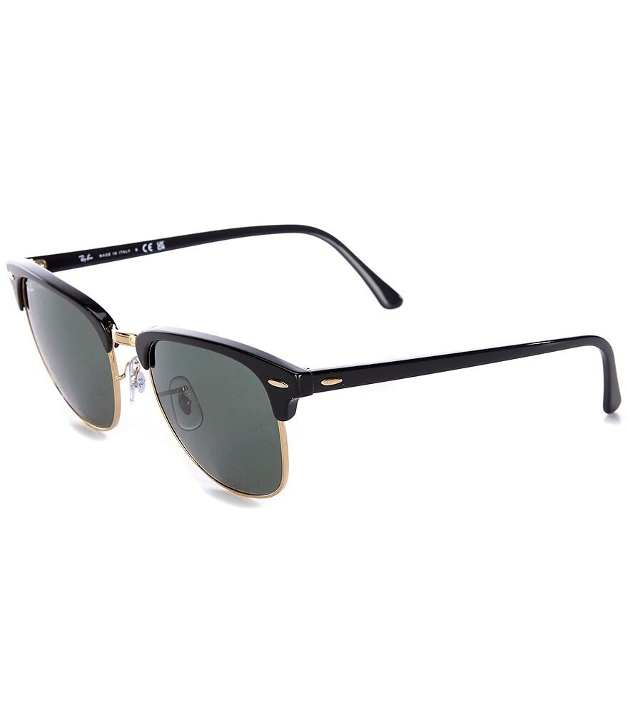 

Солнцезащитные очки унисекс Ray-Ban Clubmaster 55 мм, черный