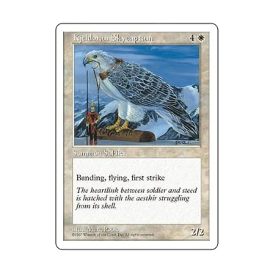 

CCG Кьелдоран Небесный капитан (U), MTG - 5th Edition