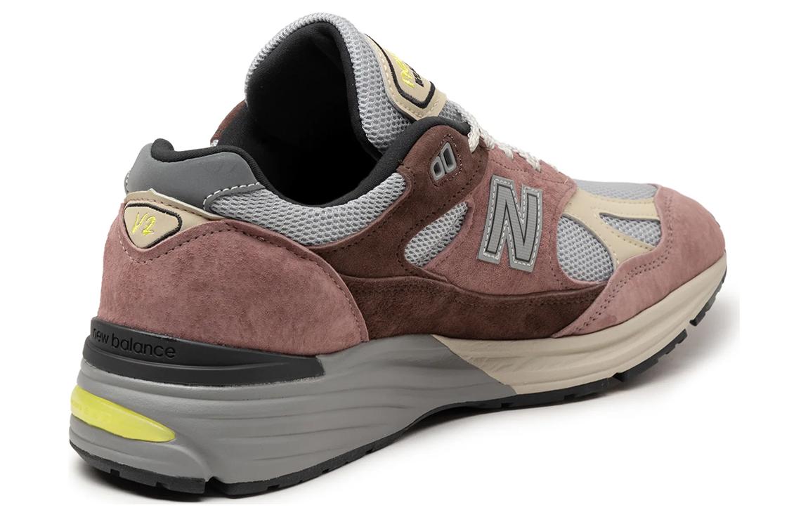 New Balance 991v2 MiUK Rosewood, Рыжий — фото 4