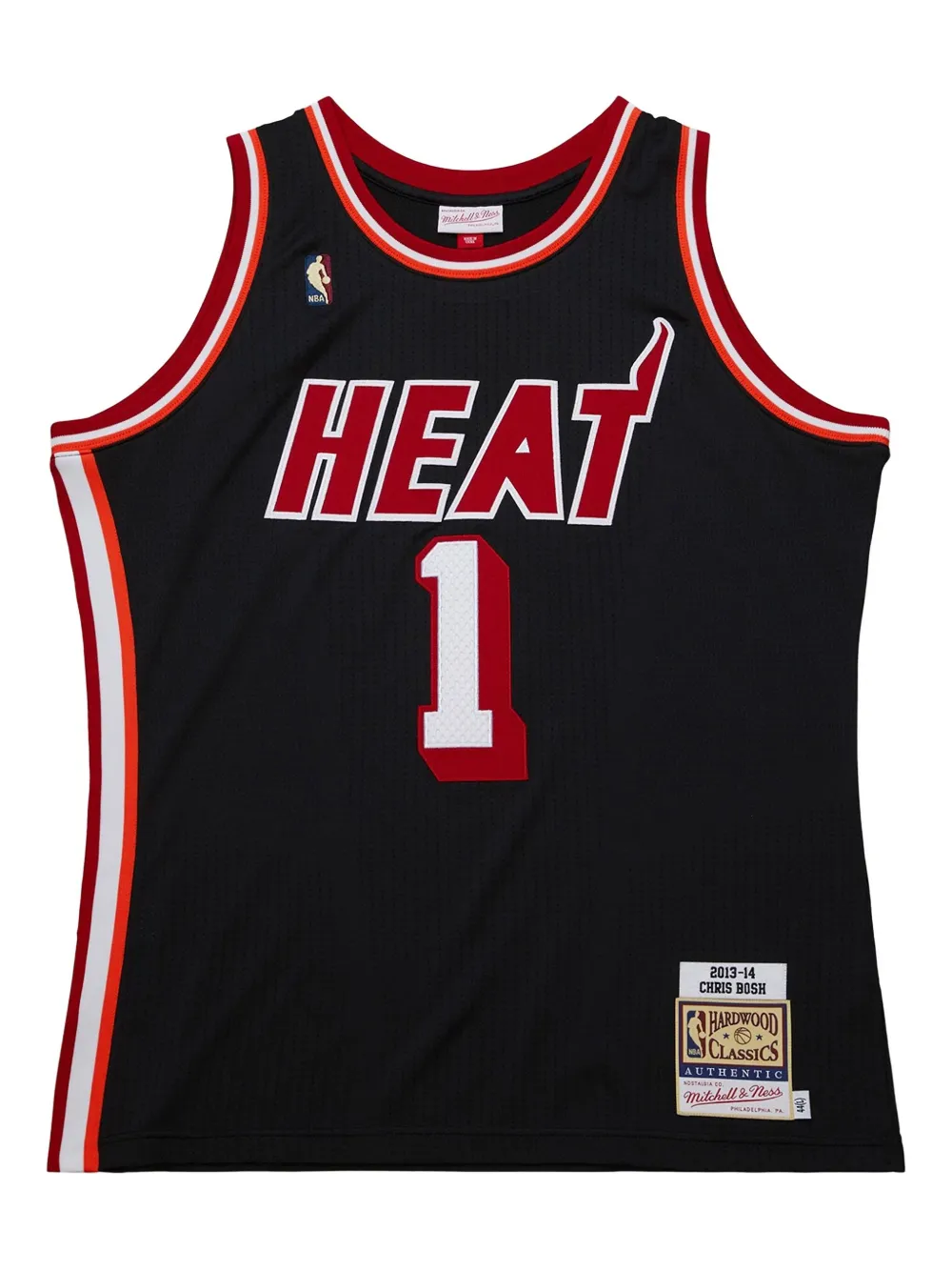 

Топ NBA Heat 2013 Chris Bosh Mitchell & Ness, черный