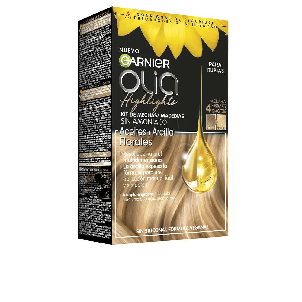 

Краска для волос Olia destaca #morena Garnier, цвет rubio, 3 шт.