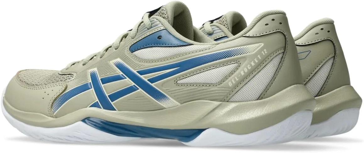 Мужские волейбольные кроссовки ASICS Gel-Rocket 12, хаки — фото 3