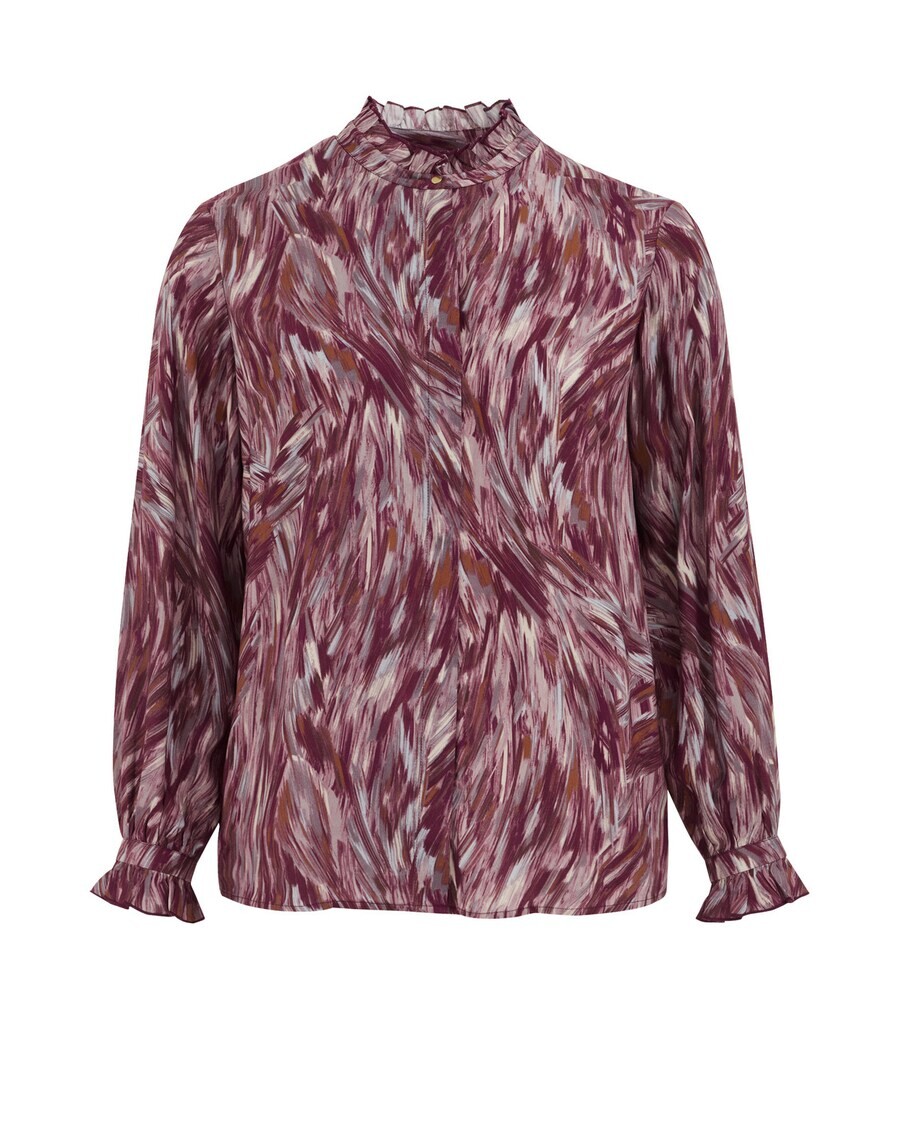 

Рубашка WE Fashion Blouse, цвет rusty red/burgundy
