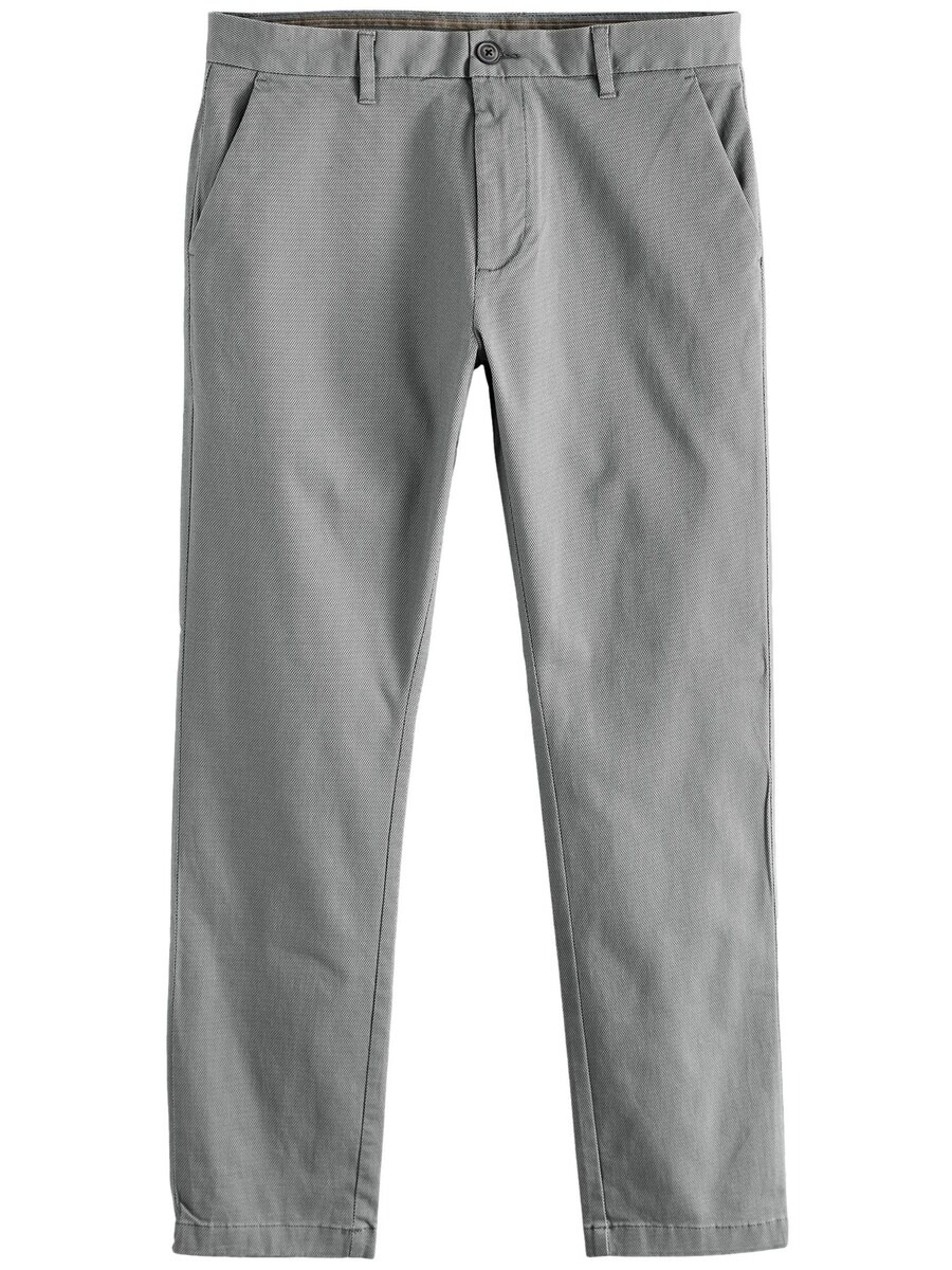 

Брюки чинос Next Slim fit Chino Pants, цвет grey/light grey