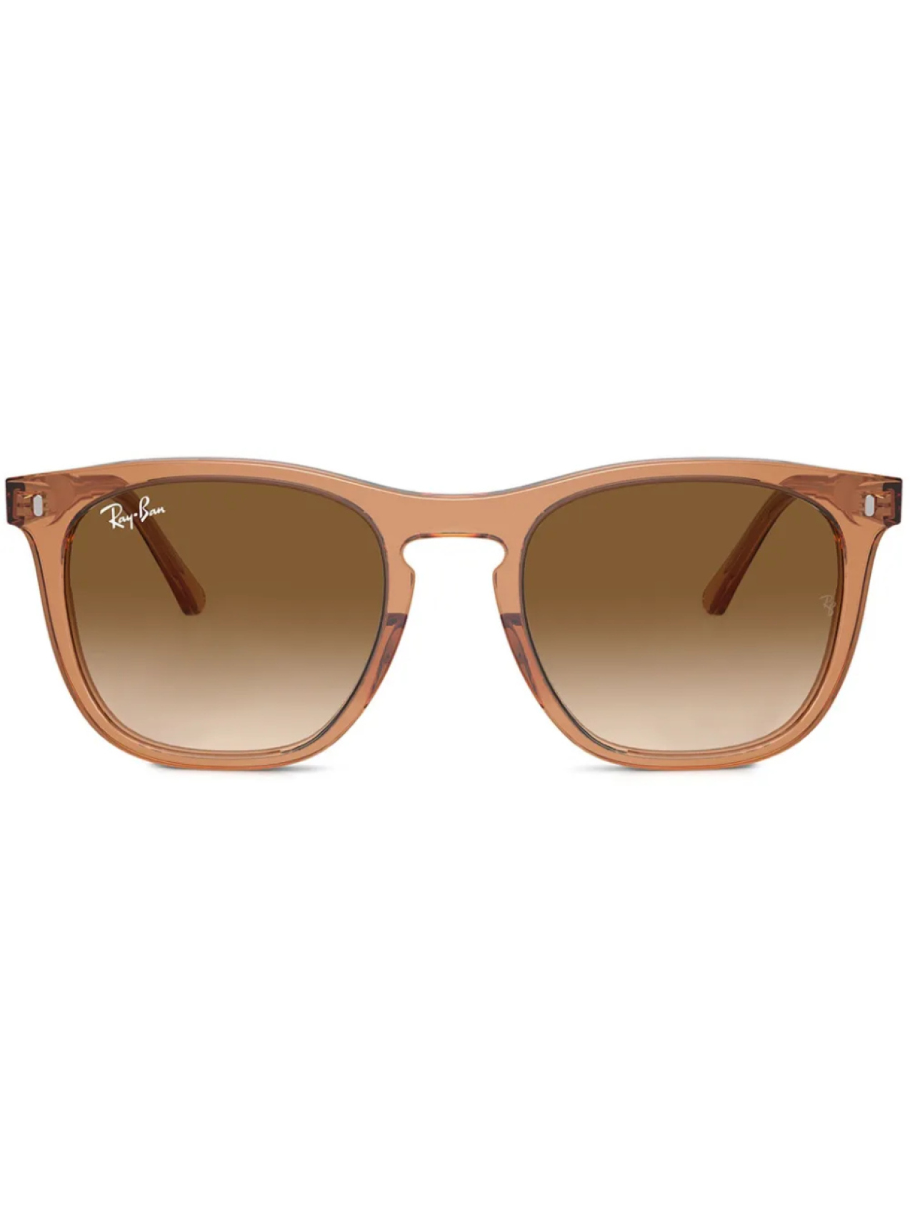 

Солнцезащитные очки в квадратной оправе Ray-Ban, коричневый