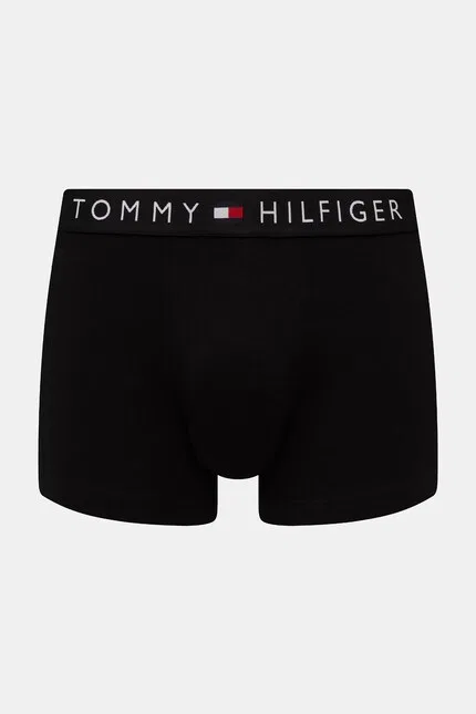 Комплект трусов Tommy Hilfiger TH Original Logo Waistband, 3 предмета, черный — фото 3