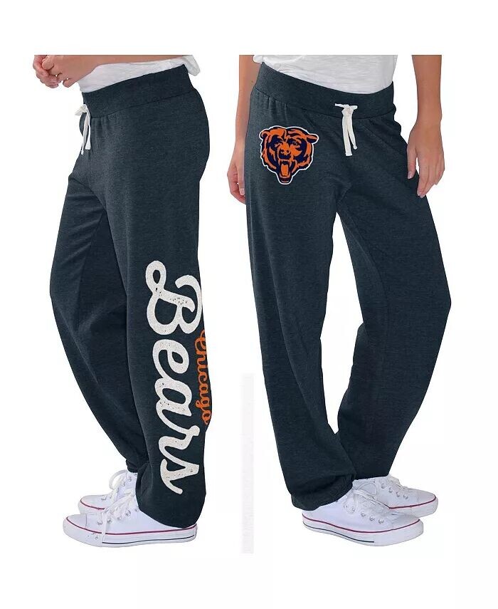 

Женские темно-синие флисовые брюки Chicago Bears Scrimmage G-Iii 4Her By Carl Banks