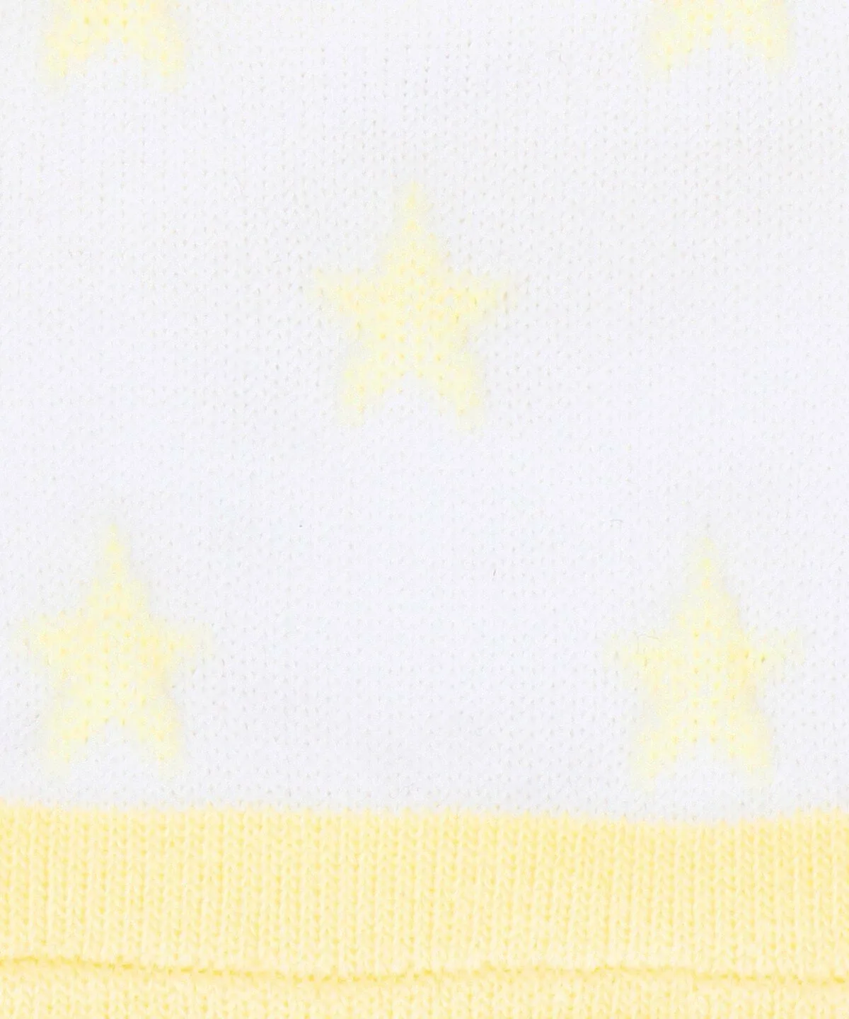 Носки со звездным узором Comme Ca Ism, White x Yellow — фото 2