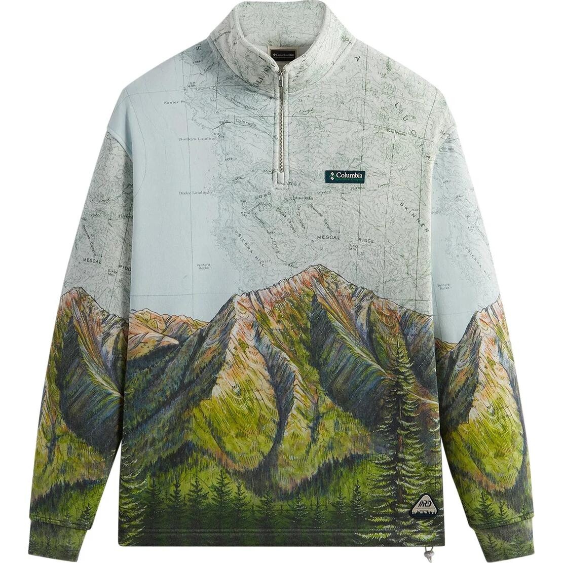 

Куртка Columbia X унисекс многоцветная Kith, мультиколор