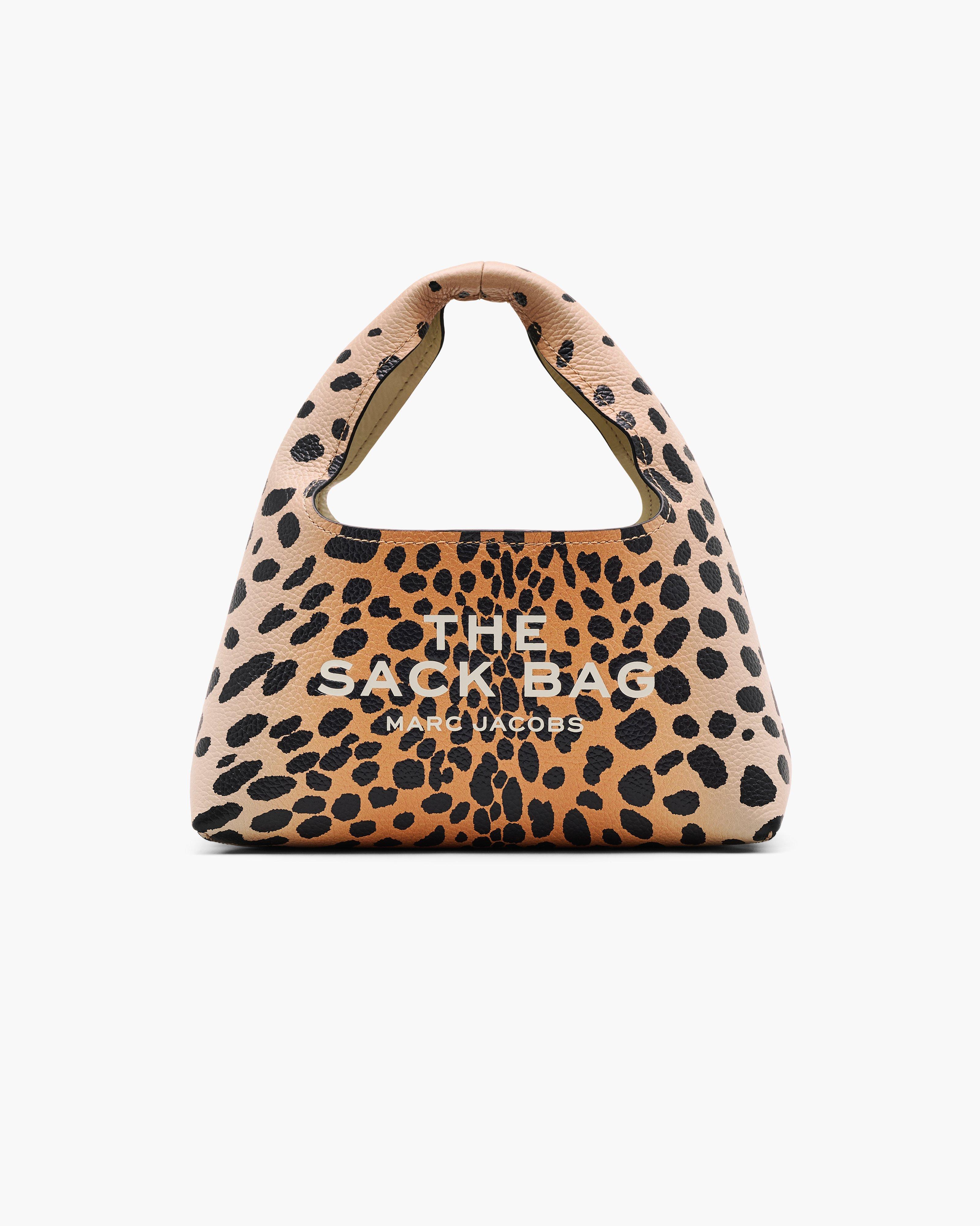 

Мини-сумка из кожи гепарда Marc Jacobs, цвет Black Multi