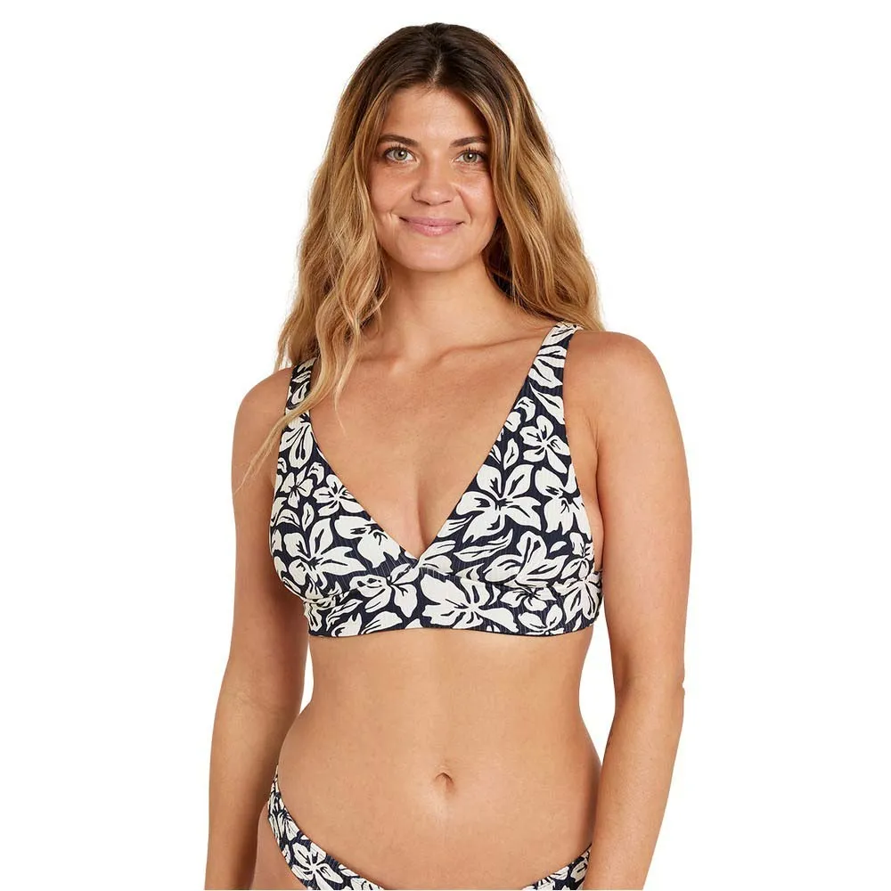 

Топ бикини Rip Curl Las Flores Revo Halter, синий