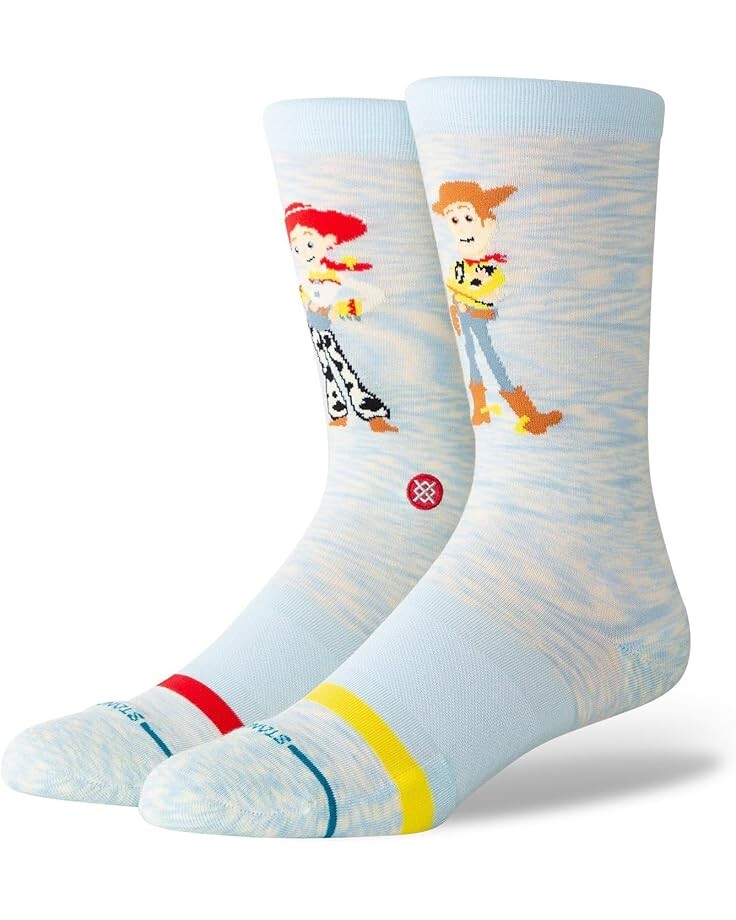

Носки Unisex Stance Best Friends Crew, цвет Light Blue
