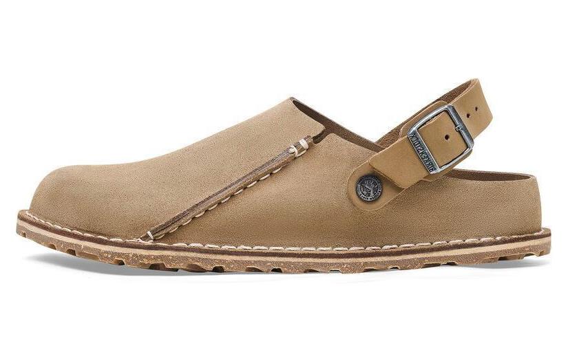 Замшевые сабо Lutry Birkenstock, Brown