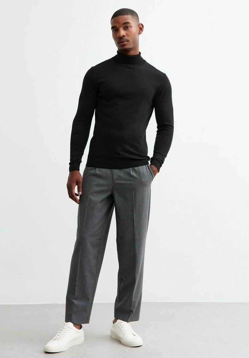 

Костюмные брюки OVERSIZED TAILORED New Look, черный