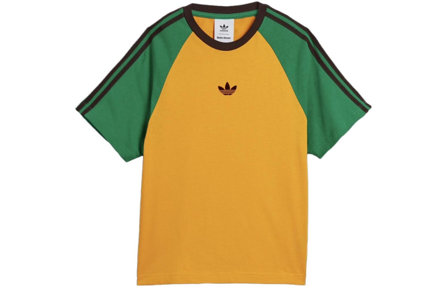 

Футболка с коротким рукавом X Wales Bonner Adidas, желтый