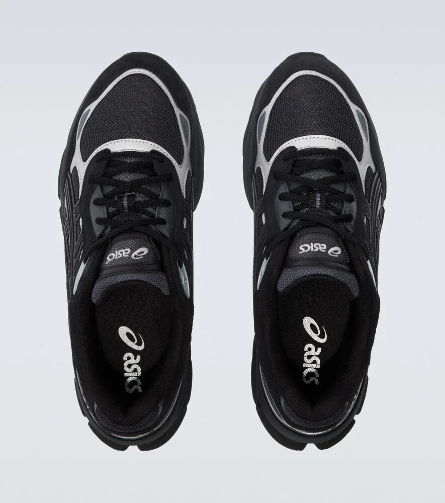 Кроссовки Gel-NYC 2.0 с замшевой отделкой Asics, черный — фото 4