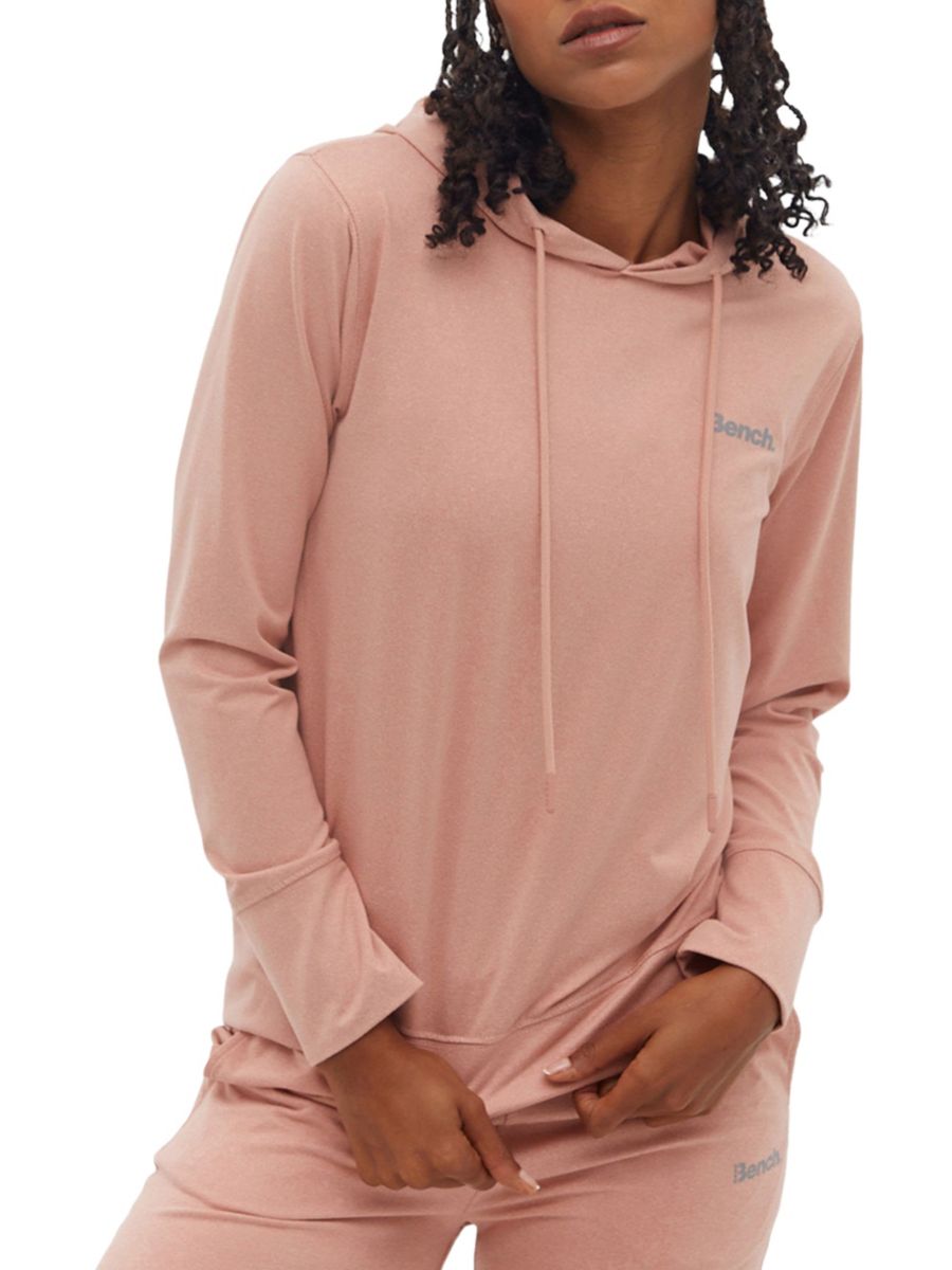 

Толстовка с логотипом и завязками Bench., цвет Lotus Pink Heather