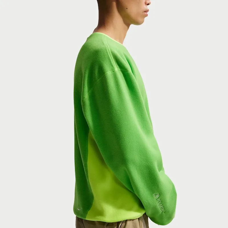 Толстовка ACG Wolf Tree FW25 мужская Nike, Bright Green/Neon Ice Yellow/Neon Ice Yellow/Mountain White — фото 4