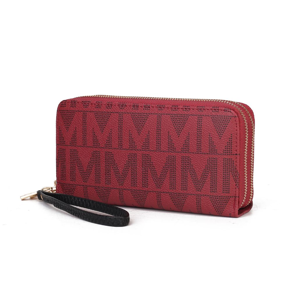 

Бумажник-браслет Danielle Milan M Signature MKF Collection By Mia K., цвет burgundy