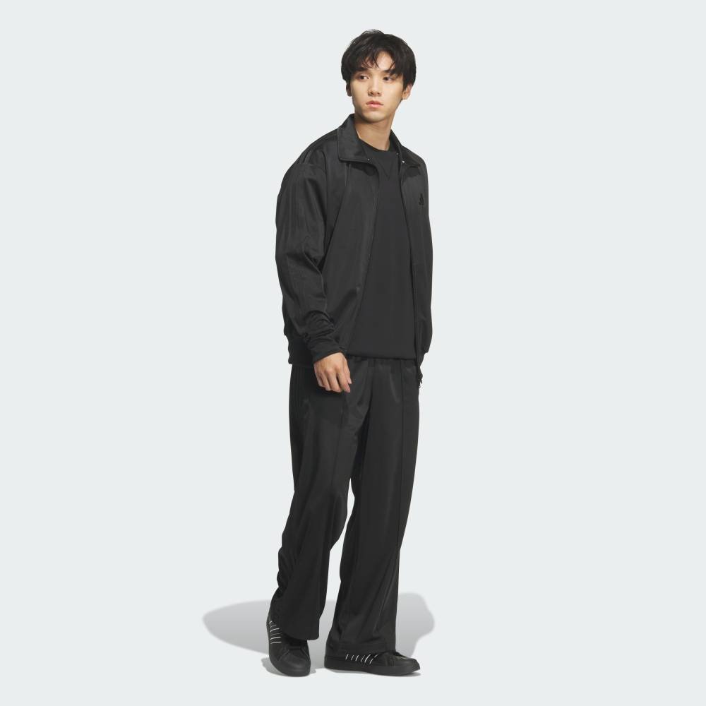 Легкая трикотажная спортивная футболка Adidas, black — фото 3