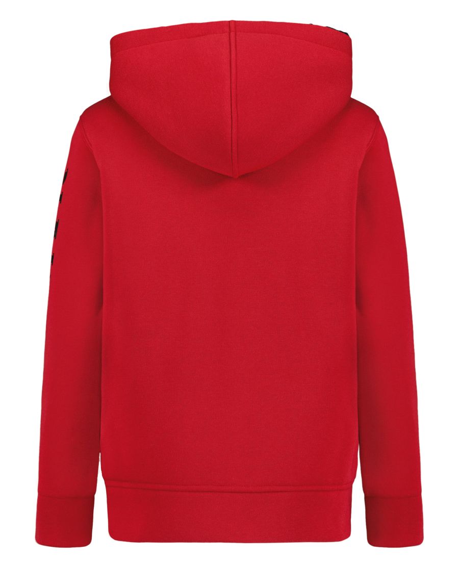 Детская толстовка на молнии Sherpa, размеры 8-20 Nautica, Red — фото 2
