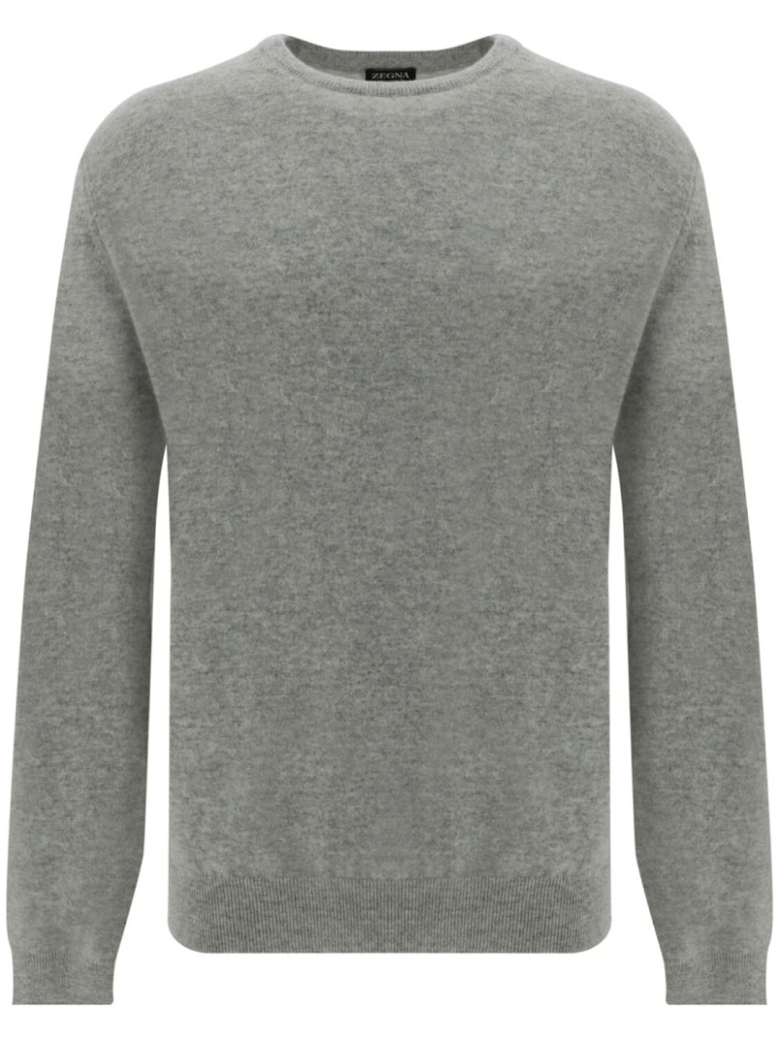 

Свитер с круглым вырезом Zegna, серый